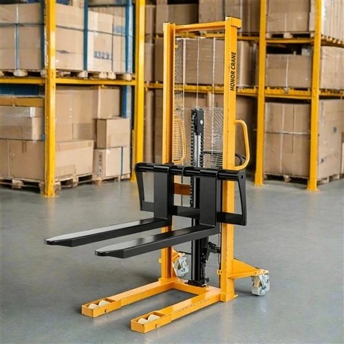 Penumpuk Forklift Manual Tugas Berat